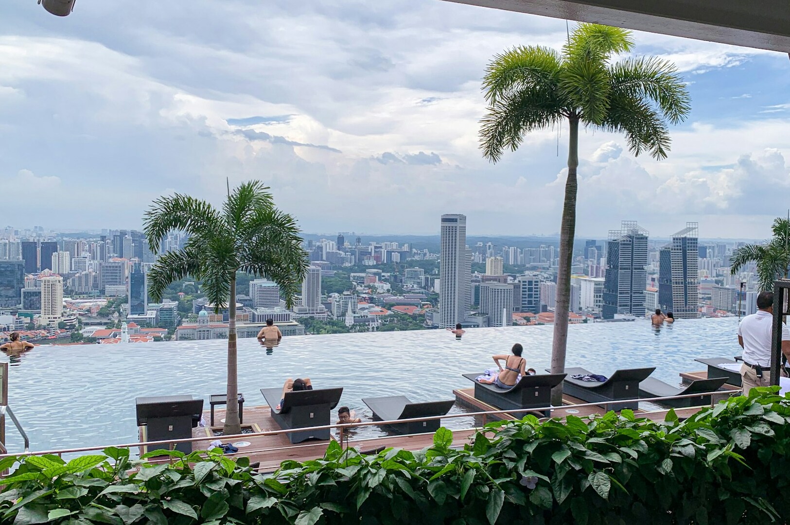 A scenic cityscape captured from the top of a building, showcasing urban hotel innovations in the city center.